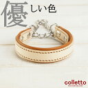 【ナチュラルリメイク ハーフチョーク】 【全7色】 レッド ピンク イエロー ブルー ブラウン パープル チョコ ナチュラル 犬 超小型犬 小型犬 チワワ トイプードル ダックス シュナウザー ハーフ チョーク しつけ トレーニング