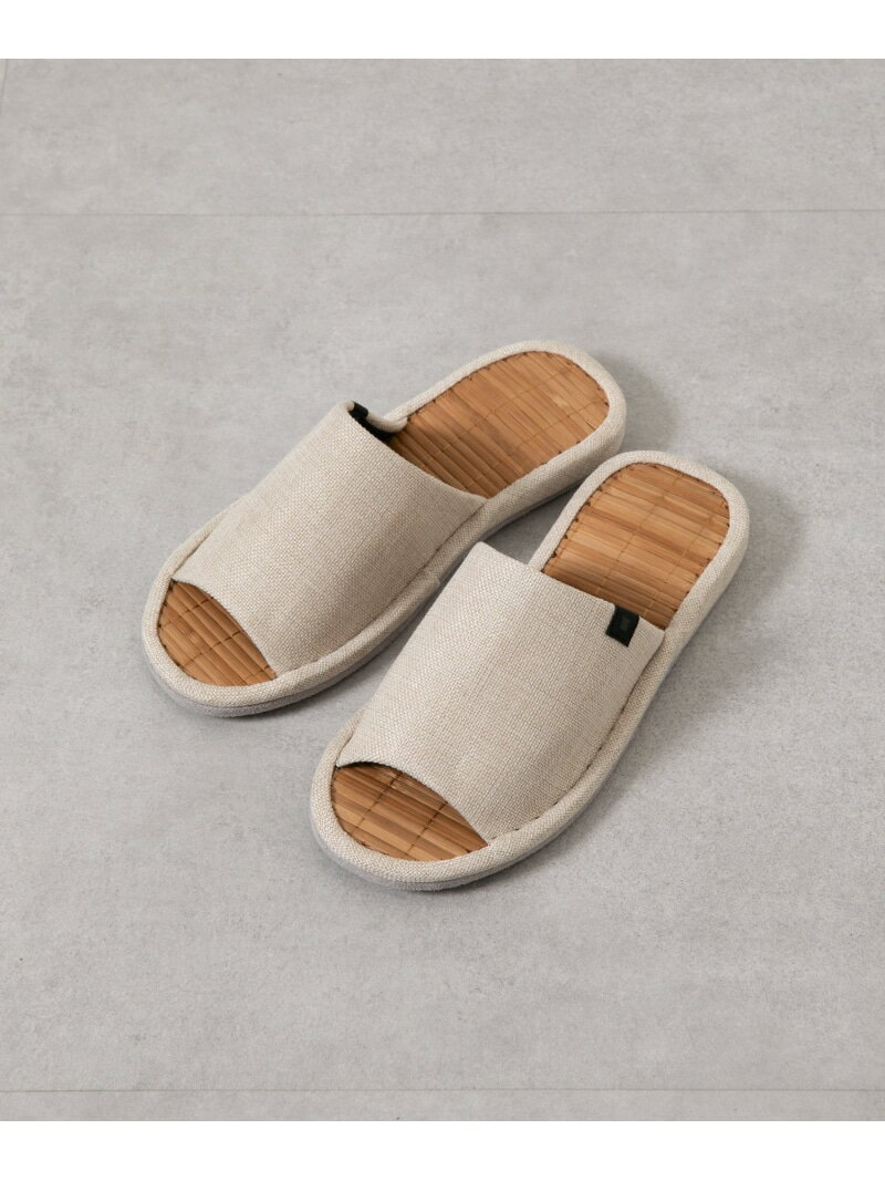 竹スリッパ COLONY 2139 コロニー トゥーワンスリーナイン インテリア・生活雑貨 その他のインテリア・生活雑貨 ホワイト グレー ブラック[Rakuten Fashion]のサムネイル