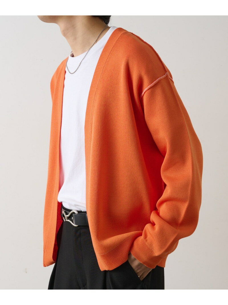 楽天市場】カーディガン オレンジ（カラーオレンジ）（メンズ