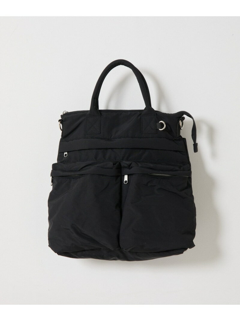 【UNISEX】マルチポケットヘルメットバッグ COLONY 2139 コロニー トゥーワンスリーナイン バッグ トートバッグ カーキグリーン ブラック【先行予約】*【送料無料】[Rakuten Fashion]