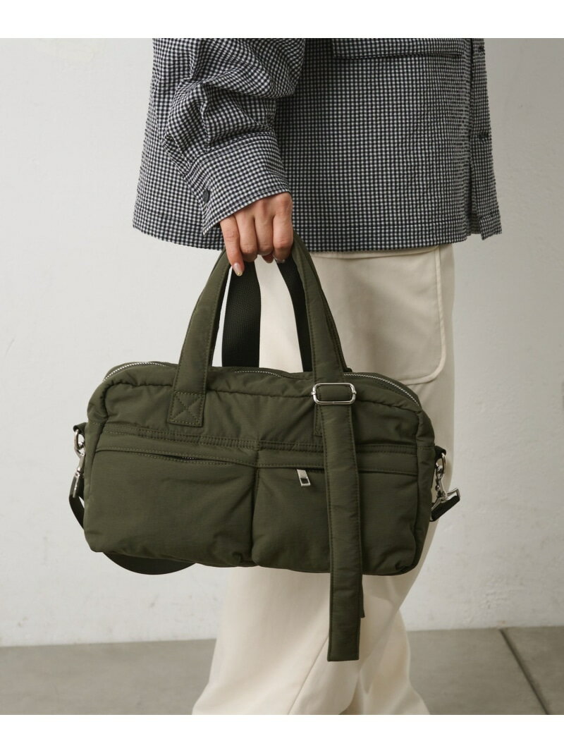 【UNISEX】マルチポケットボストンバッグ COLONY 2139 コロニー トゥーワンスリーナイン バッグ トートバッグ カーキグリーン ブラック【先行予約】*【送料無料】[Rakuten Fashion]