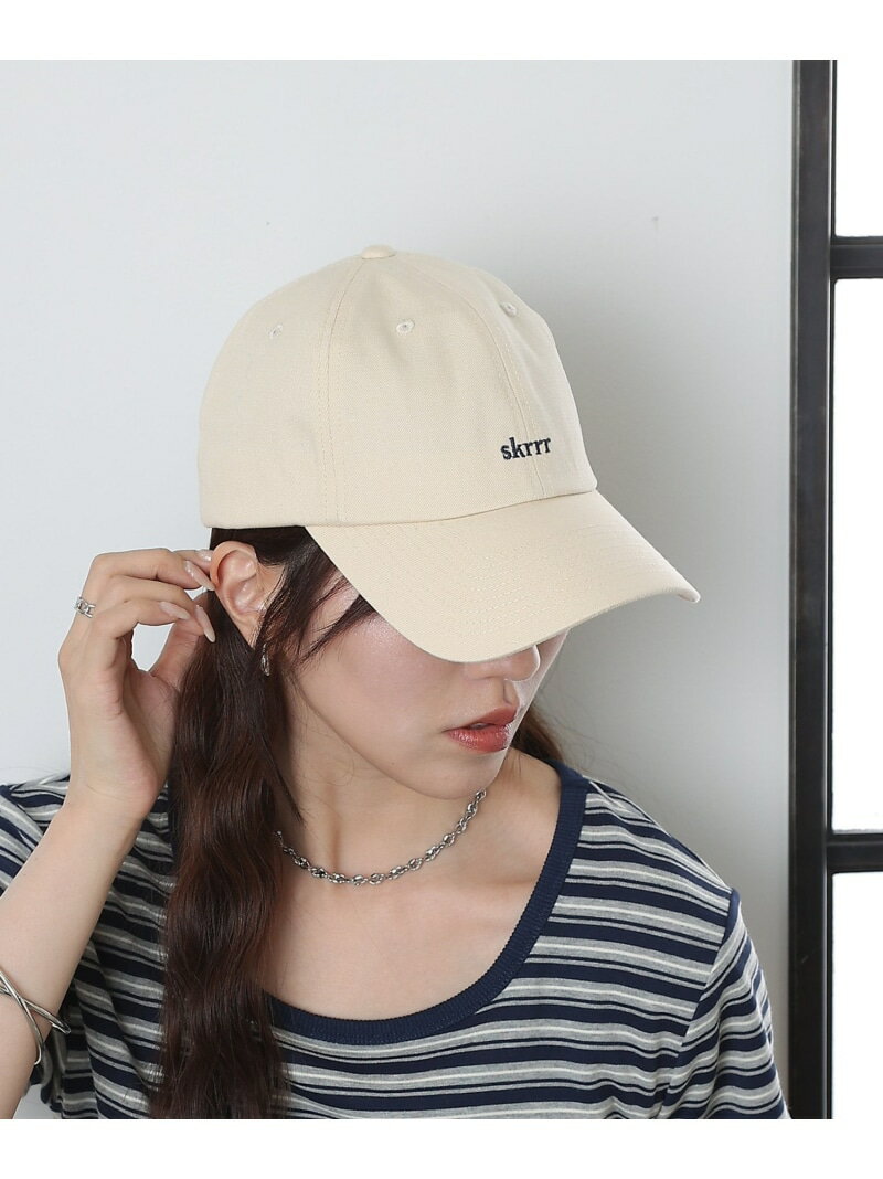 skrrr刺繍ツイルキャップ COLONY 2139 コロニー トゥーワンスリーナイン 帽子 その他の帽子 ネイビー グレー ホワイト[Rakuten Fashion]