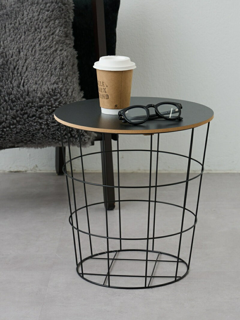 ワイヤーミニテーブル COLONY 2139 コロニー トゥーワンスリーナイン インテリア・生活雑貨 その他のインテリア・生活雑貨 ブラック[Rakuten Fashion]のサムネイル