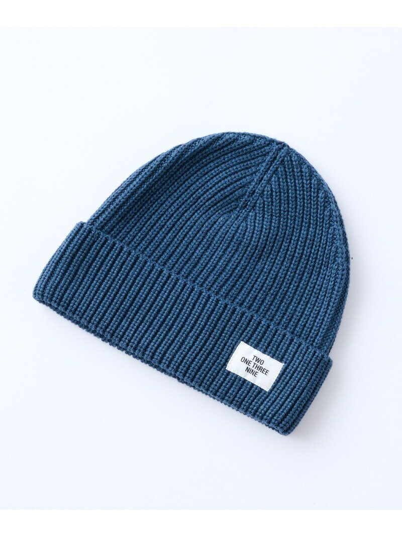 【UNISEX】リブニットキャップ COLONY 2139 コロニー トゥーワンスリーナイン 帽子 その他の帽子 ブルー オレンジ ブラック グレー[Rakuten Fashion]
