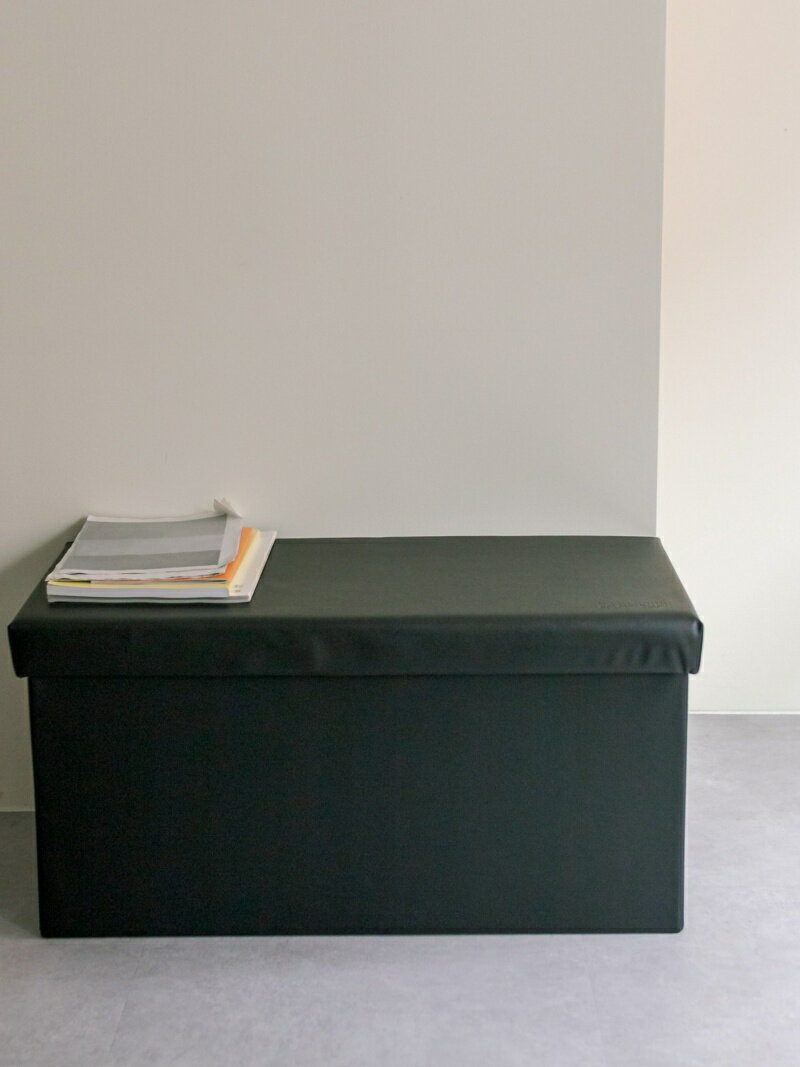 2人掛け収納スツール COLONY 2139 コロニー トゥーワンスリーナイン インテリア・生活雑貨 その他のインテリア・生活雑貨 ブラック【送料無料】[Rakuten Fashion]のサムネイル