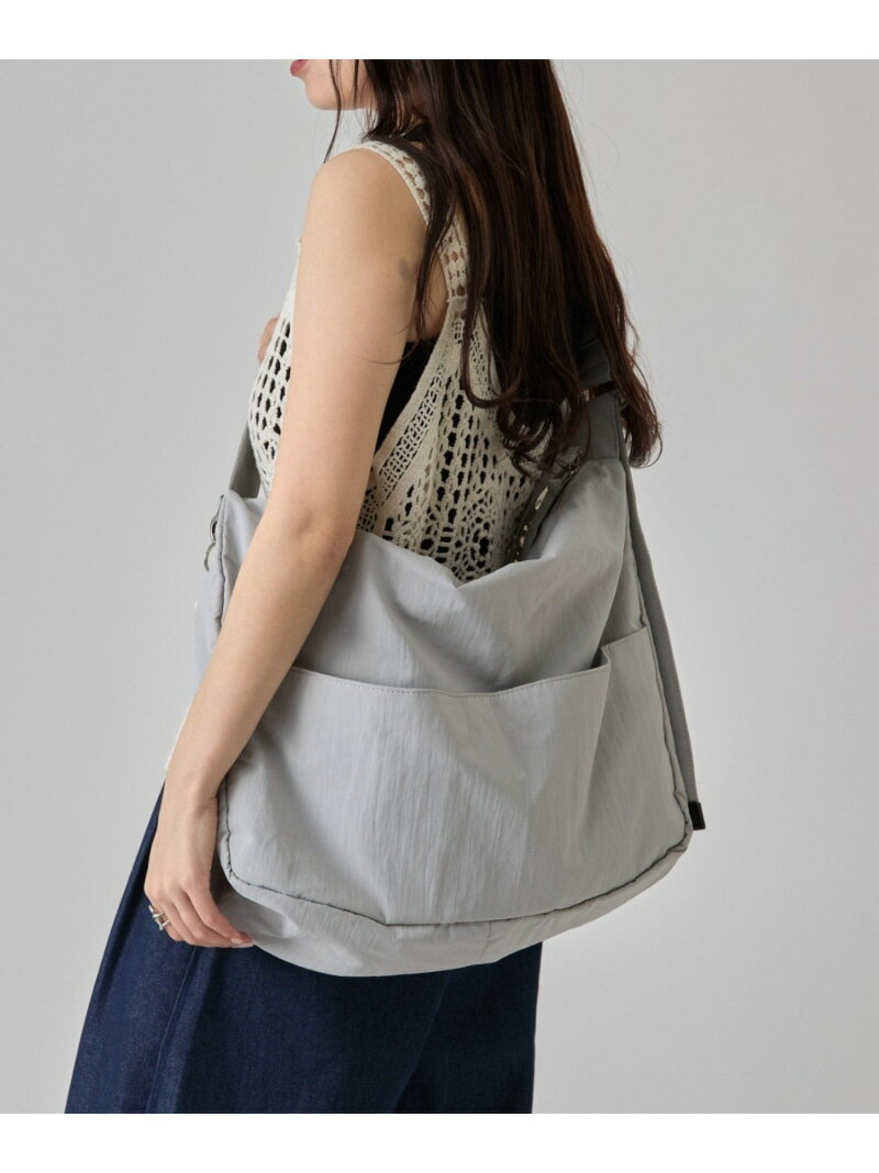 【UNISEX】撥水ニュースペーパーショルダーバッグ COLONY 2139 コロニー トゥーワンスリーナイン バッグ ショルダーバッグ ブラック グレー【先行予約】*【送料無料】[Rakuten Fashion]