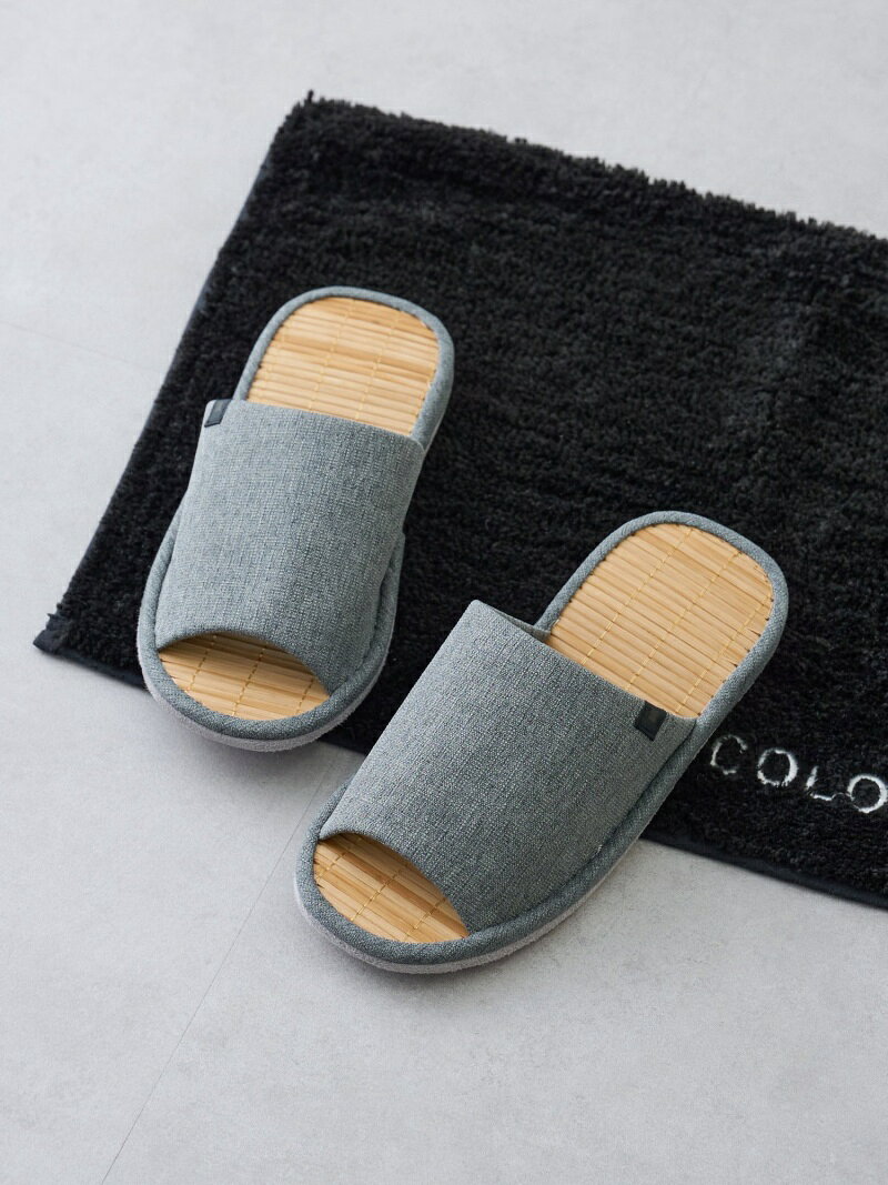 竹スリッパ COLONY 2139 コロニー トゥーワンスリーナイン インテリア・生活雑貨 その他のインテリア・生活雑貨 グレー ホワイト ブラック[Rakuten Fashion]のサムネイル