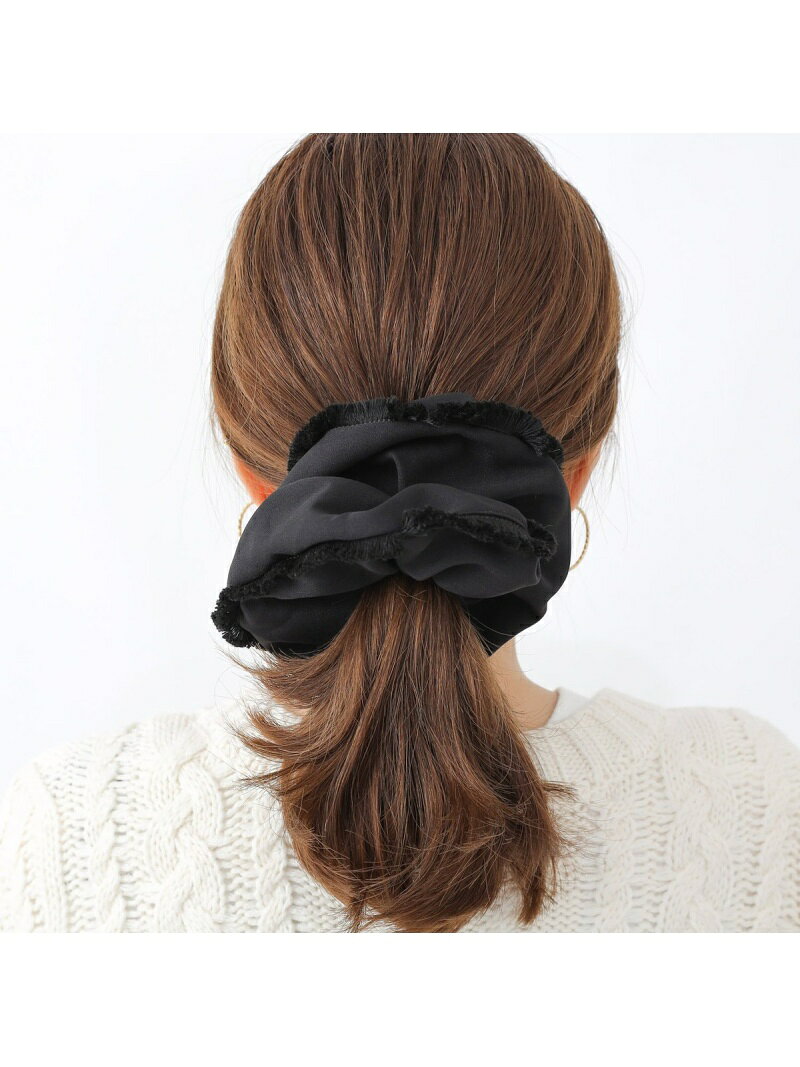 【SALE／70%OFF】フリンジビッグシュシュ COLONY 2139 コロニー トゥーワンスリーナイン ヘアアクセサリー カチューシャ・ヘアバンド カーキグリーン ブラック ブラウン【RBA_E】[Rakuten Fashion]