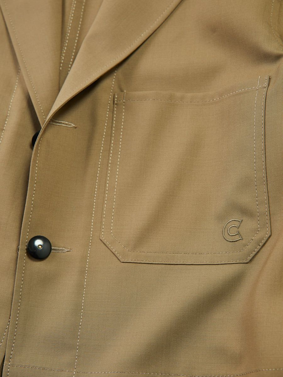 【60%OFF】61,600円→24,640円 COLONY CLOTHING / TECHWOOL PORT CITY JACKET / CC2201-JK01-02