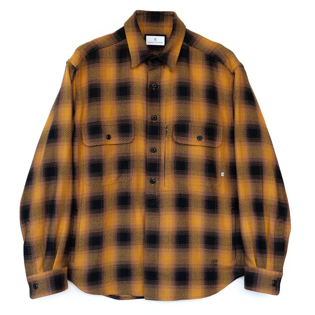 ＜ポイント10%還元対象商品＞COLONY CLOTHING / EXPEDITION LONG SLEEVE SHIRT BIG CHECK / CC2202-SJ01-1