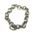 Lyle Secatero / Stamped Triangle Wire Linked Bracelet ライルセカテロ インディアンジュエリー ナバホ