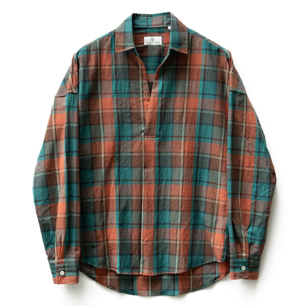COLONY CLOTHING / ビッグチェック プールサイドシャツ / CC2301-SH02-03