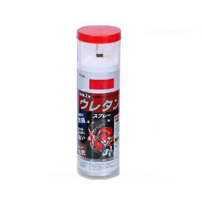 アサヒペン弱溶剤型2液ウレタンスプレー[300ml]電気器具・機械器具・自転車・オートバイ・自動車・プラスチック。