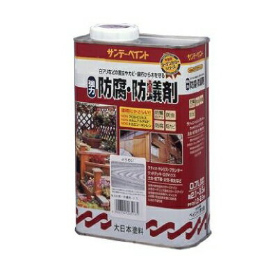 サンデー 強力 防腐・防蟻剤 [1.6L] サンデーペイント・油性・シロアリ・防除・防虫・防かび・ログハウス・ウッドデッキ