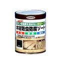 アサヒペン 木材防虫防腐ソート [2.5L] アサヒペン・木材防虫・防腐剤・発ガン性物質を含まない安全タイプ・杭・板塀・着色透明仕上げ