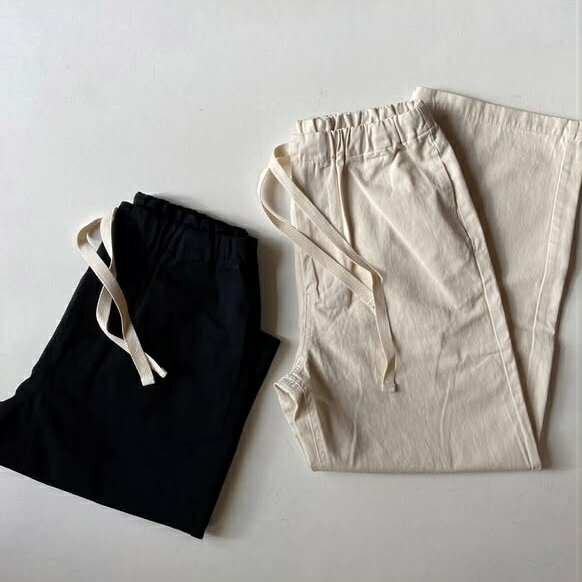 vent blanc ヴァンブラン コットンツイルデザインテーパードパンツ レディース 秋冬 サイズフリー 全2..