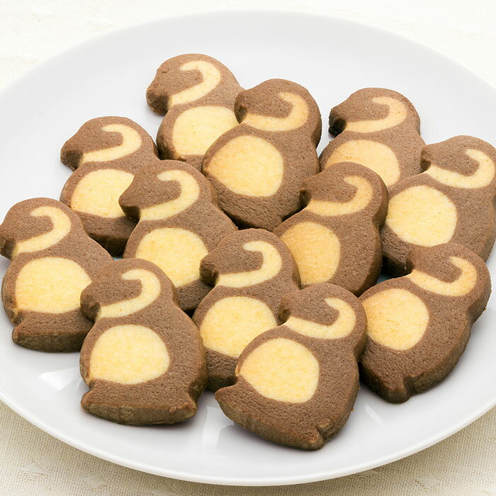 動物クッキー フンボルトペンギン アイスボックスクッキー 12枚入