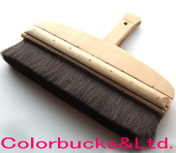 宮崎刷毛製作所黒ボール　245ミリ幅糊付け用