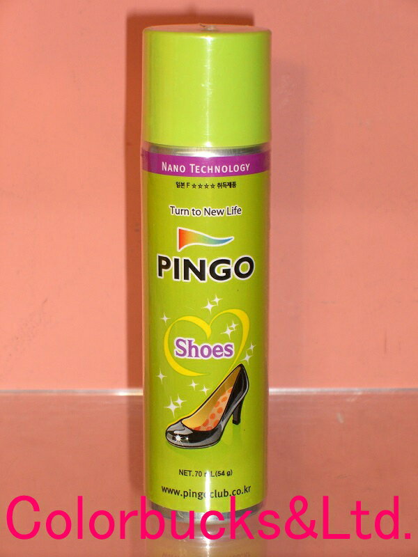 染めQ【PINGO Shoes】【在庫あり】スプレー【70ml】ピンゴ【クツ艶やQ】輸出仕様 くつ艶Q染めQテクノロジィ靴のツヤ出しと保護ができますツヤと防汚・撥水効果が長期間持続★染めQ 韓国輸出パッ…