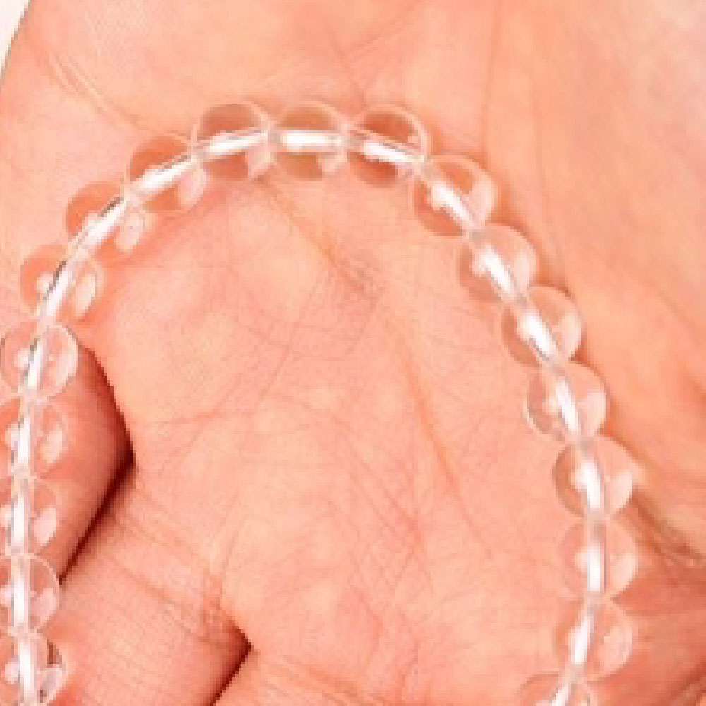 天然石 ブレスレット 4mm ストロベリークォーツ 天然石ブレスレットパワース トーンブレスレッ スアクセサリー(4)