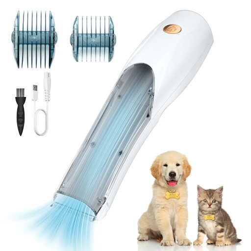 犬用バリカン ペット用バリカンセット 【毛剃りのみ&毛吸引】犬 バリカン 全身カット 抜け毛を自動吸引バリカン 電動バリカン犬用グルーミングバリカン ペット用品 犬用バリカン ペット用バリカンセット 【毛剃りのみ&毛吸引】犬 バリカン 全身カット 抜け毛を自動吸引バリカン 電動バリカン犬用グルーミングバリカン ペット用品