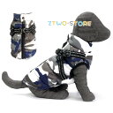 犬服 犬 ジャケット ハーネス 冬 小型犬 中型犬 犬の服 防寒着 ドッグウェア ハーネス一体型ジャンパー コート 撥水 ベスト オシャレ 重ね着 厚手 防寒対...