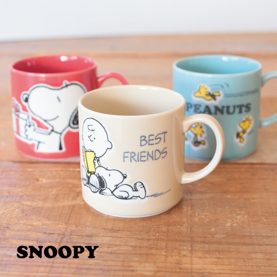 スヌーピー 木箱入マグ 陶器 マグカップ シンプル おしゃれ 可愛い お餞別 結婚祝い 記念品 粗品 景品 誕生日 プレゼント コロリス coloris