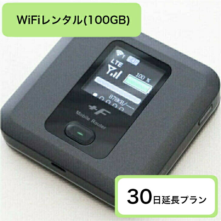 レンタルWiFi FS030W(100GB) 30日延長プラン 現在当店でレンタルされているお客様向 ...