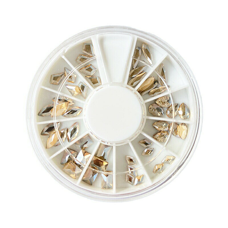 ネイルパーツ ラインストーン ビジューパーツ ドロップ リーフ スクエア 四角 長方形 涙形 ジェルネイル ネイル用品 ネイルジュエリー レジンの埋め込みにも