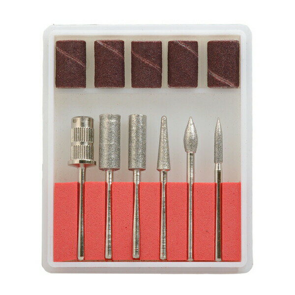 ネイルマシーン用ビットセット ネイルマシーン交換用チップ サンディングバンド ネイルマシンビットキット