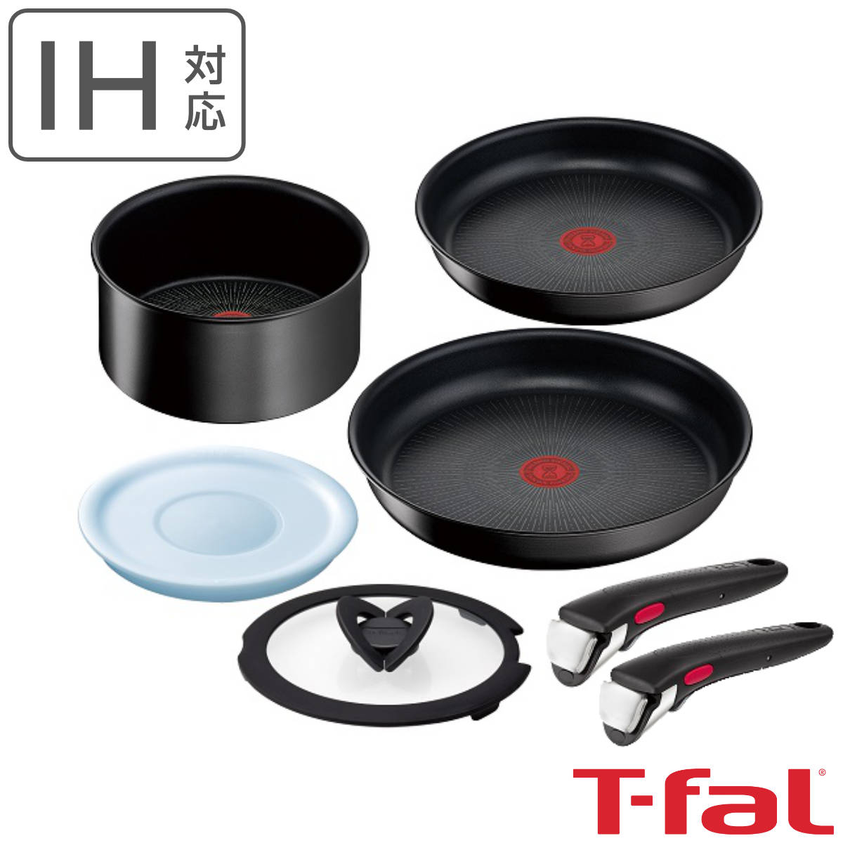 特価 T-fal インジニオ・ネオ 6点セット+取っ手1本 IH対応 ハードチタニウム・アンリミテッ ...