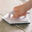 ベランダ・玄関ブラシ ハンディタイプ CVB03 ( 玄関 ハンディ 玄関ブラシ スポンジ タイル 洗剤不要 玄関タイル 水だけ 汚れ スッキリ 持ち手 清掃 ...
