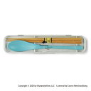 コンビセット 箸 スプーン スイミー カトラリーセット ( 食洗機対応 お箸 カトラリー セット 木製 Swimmy レオ・レオニ 18センチ 天然木 食洗機OK お弁当用 弁当 お弁当 持ち運び 携帯用 日本製 ) 【3980円以上送料無料】