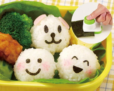 のり抜き型 にこにこパンチ3 ( 海苔カッター キャラ弁 お弁当グッズ 子供 デコ弁 顔パーツ 型抜き )【4500円以上送料無料】