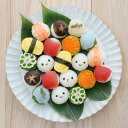 おにぎり型 お弁当グッズ 海苔パンチ 手まりこむすびmini×2 ( おむすび型 オニギリ型 まんまるおにぎり 押し型 デコ弁 手まり寿司 海苔型 ひと口サイズ ひとくちサイズ 丸い 型 ミニ ) 【3980円以上送料無料】
