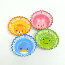 お弁当カップ おかずケース どうぶつ 6号 ( おかずカップ 40枚入り レンジ対応 おかず入れ 弁当 子供 かわいい お弁当グッズ レンジOK おべんとうカップ 小分けカップ お弁当用 子供用 幼稚園 保育園 )【3980円以上送料無料】