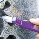 お墓洗い 墓石用 溝洗い ブラシ ( 墓石用ブラシ 清掃ブラシ 掃除用品 隙間 溝 ミゾ 墓石 掃除 お手入れ お墓 道具 汚れ落とし 汚れ 掃除グッズ 清掃 墓地 お盆 お墓磨き )【3980円以上送料無料】