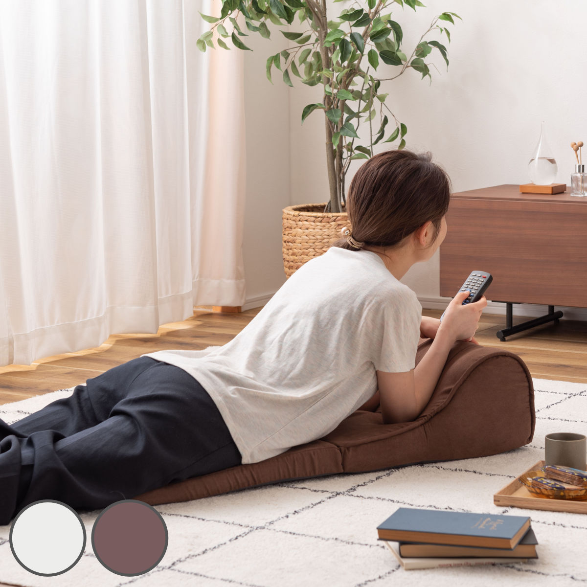 TV枕 テレビ枕 幅35cm 折り畳み コンパクト 座椅子 座いす ファブリック素材 テレビまくら 枕 ピロー （ クッション マット ごろ寝マット お昼寝マット ごろ寝 長座布団 ごろ寝クッション 折りたたみ まくら お昼寝 ）【3980円以上送料無料】