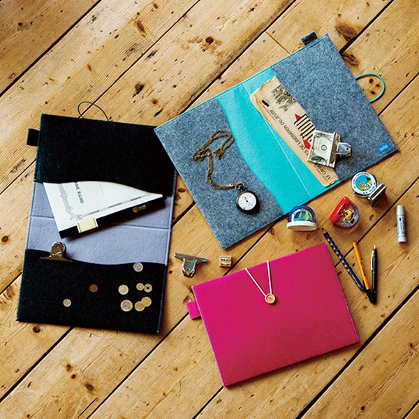 ファイルケース A4 フェルト ドキュメントケース 書類ケース ( ドキュメントバッグ バッグ ポーチ 書類収納 ファブリック 書類 収納 おしゃれ ドキュメン...