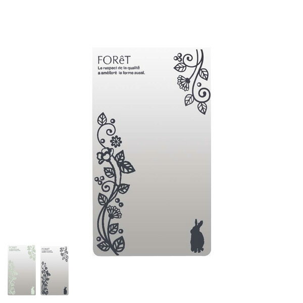 ウォールミラー ミニ フォレット FOReT 壁紙シール 鏡 シール （ 壁掛け ミラー ステッカー 割れない ウォールミラーステッカー 壁掛けミラー 壁掛け鏡 軽い カガミ ） 【3980円以上送料無料】