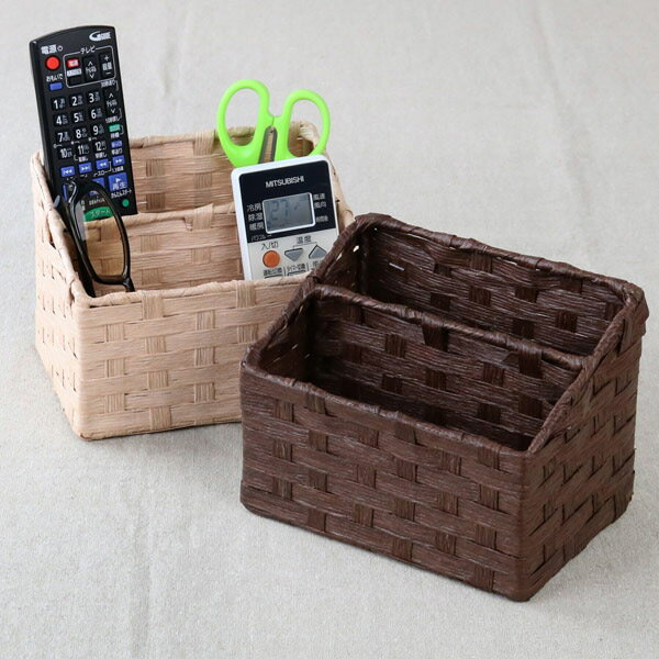 リモコンスタンド リモコンラック&ペン立て ペーパー 幅17.5×奥行12.5×高さ13cm 小物収納 ( 小物入れ リモコンホルダー リモコン 収納 リモコン...