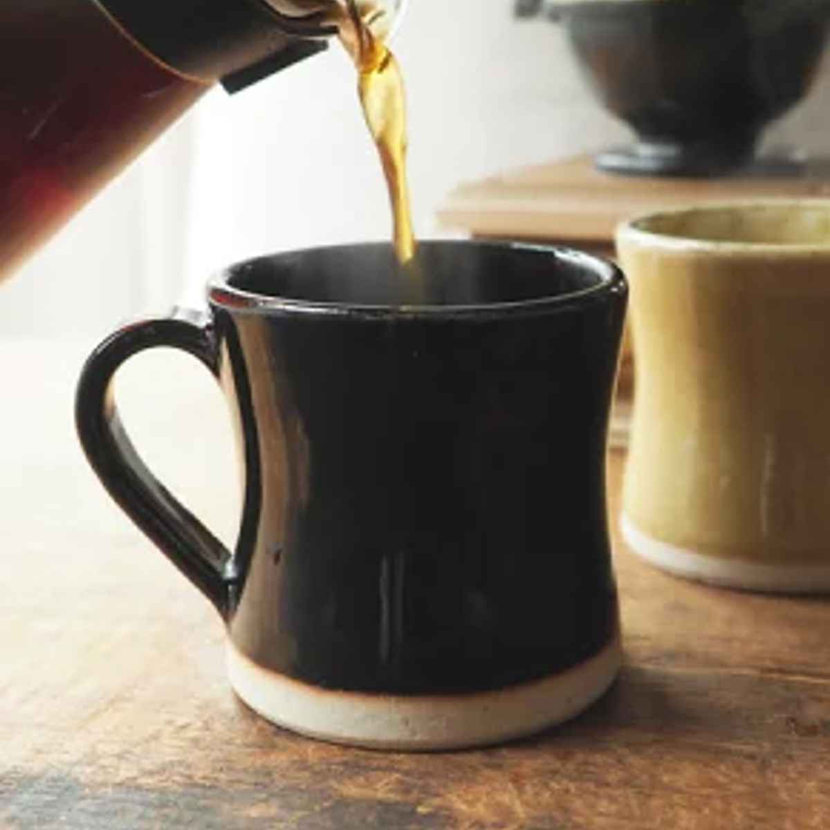 マグカップ 300ml Heuge へうげ ひょうげ 陶器 美濃焼 （ 食洗器対応 電子レンジ対応 マグ カップ コップ 食器 コーヒー 珈琲 紅茶 スープカップ ロゴ入り 取っ手付き 箱入り おしゃれ ） 【3980円以上送料無料】 colorfulbox-10151411 お弁当グッズのカラフルボックス サンプル画像3