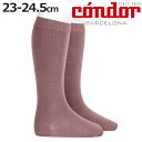靴下 condor レディース 23cm〜24.5cm ベーシック プレーン ステッチ ニーハイソックス ( コンドル ソックス 子供用靴下 子ども用靴下 くつ...