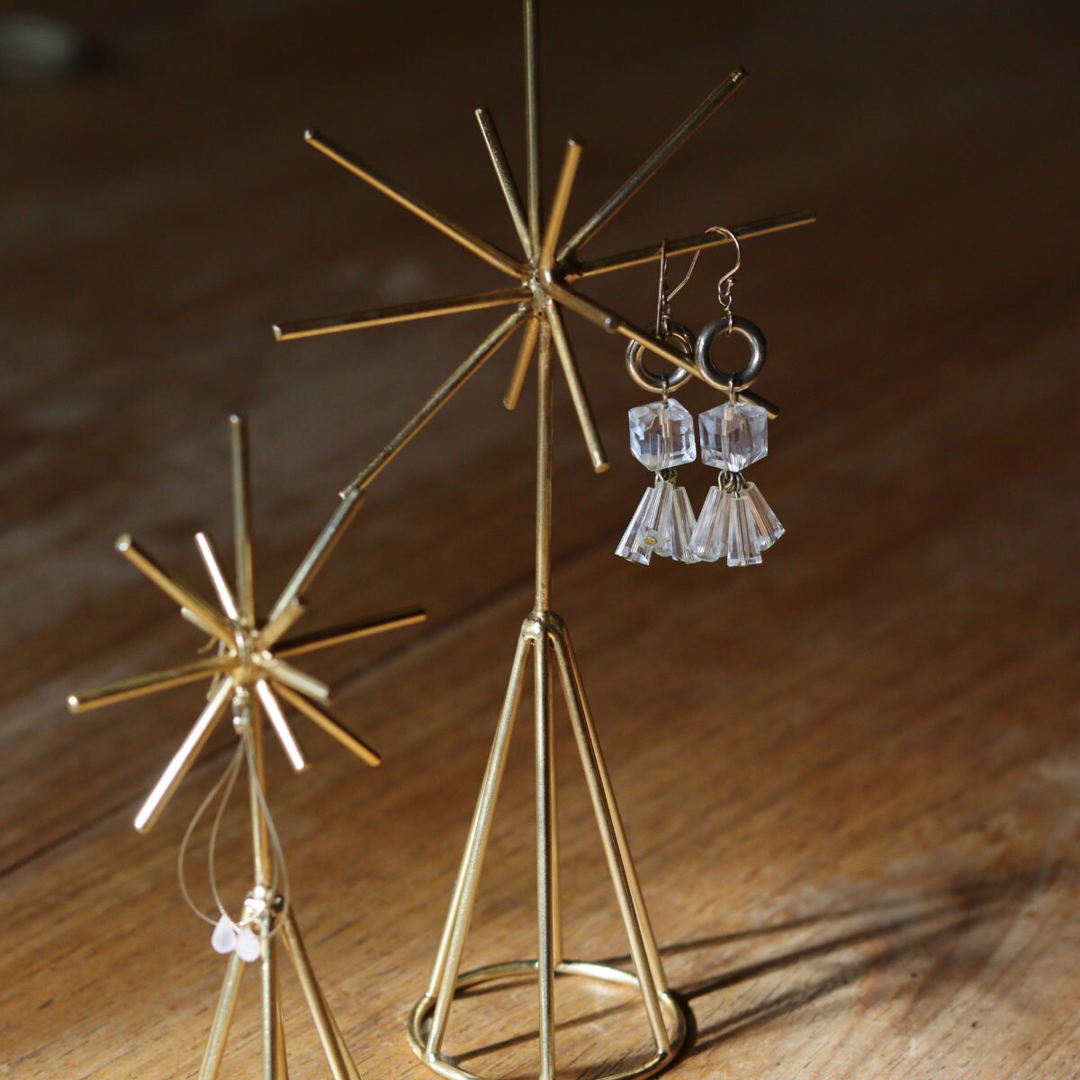 オーナメント インブルーム クロススタンド L 真鍮 ( アクセサリースタンド オブジェ 置き物 北欧 雑貨 おしゃれ クリスマスツリー ピアス 指輪 かわいい...