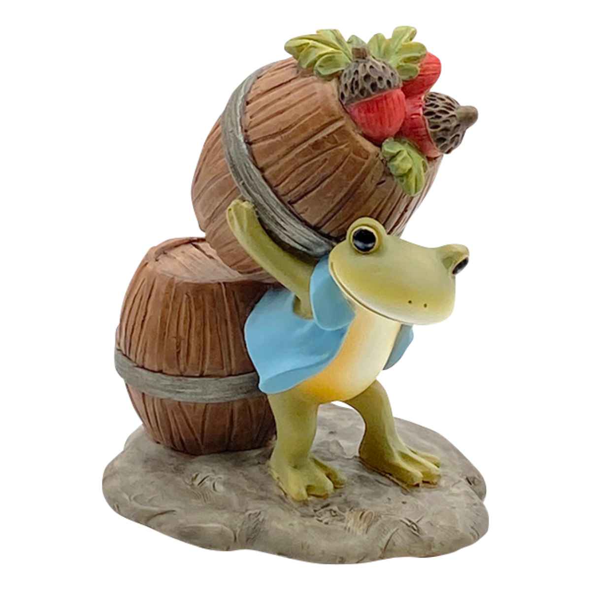 コポー 力持ちなウシ君 カエル 置物 （ Copeau 置き物 かえる 蛙 グッズ マスコット ミニチュア 雑貨 オーナメント インテリア 玄関 コポーシリーズ 飾る かわいい 可愛い オブジェ リビング 卓上 机上 小さい ） 【3980円以上送料無料】