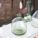 花瓶 ガラスベース ミスルトー ラウンド ミドル ( 花ビン 花びん 花器 ベース フラワーベース フラワー 花 飾る 花入れ ガラス ガラス製 クリア 透明 おしゃれ 一輪挿し )【3980円以上送料無料】