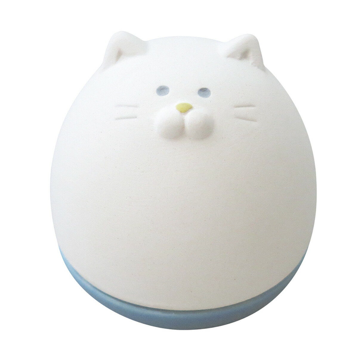 楽天お弁当グッズのカラフルボックスアロマストーン アロマおきあがりこぼし ねこ （ 陶器 アロマ 石 素焼き 置き物 香り 芳香剤 卓上 電源不要 電気不要 エコ 省エネ 猫 ネコ かわいい おしゃれ デスク 寝室 玄関 リラックス オブジェ インテリア 雑貨 ） 【3980円以上送料無料】