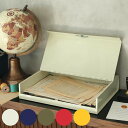 ダルトン DULTON ドキュメントボックス ( 送料無料 ファイルボックス 幅26.5×奥行7.5×高さ35.8cm ふた 書類ケース 収納 ケース A4サイズ 小物収納 収納ケース ロック機能 縦置き 横置き スチール フタ付き おしゃれ ) 【3980円以上送料無料】