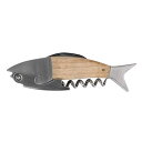 ダルトン ワインオープナー オーク 魚型 ソムリエナイフ コルク抜き ( DULTON ナイフ 栓抜き ボトルオープナー フィッシュ ボトル オープナー コンパ...