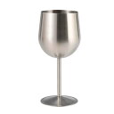 ワイングラス 350ml STAINLESS STEEL WINE GLASS SATIN ( ステンレス グラス コップ おしゃれ ワイン ディナー カップ ...